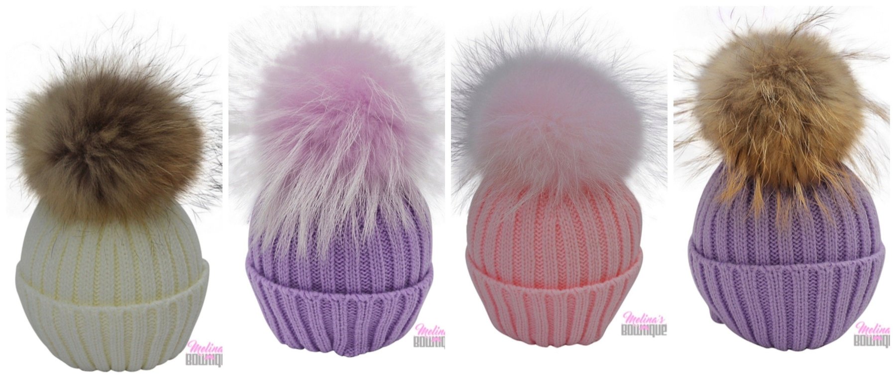 Infants to Kids Single Pom Knit Hats-  Several Color Choices | HONEYPIEKIDS 