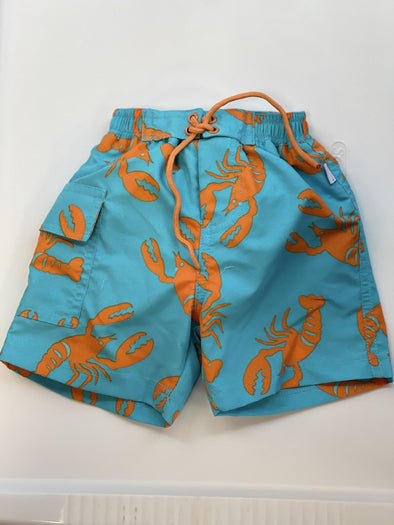 Infant and Toddler Boys Lobster Swim Diaper Trunks | HONEYPIEKIDS | Kids Boutique Clothing