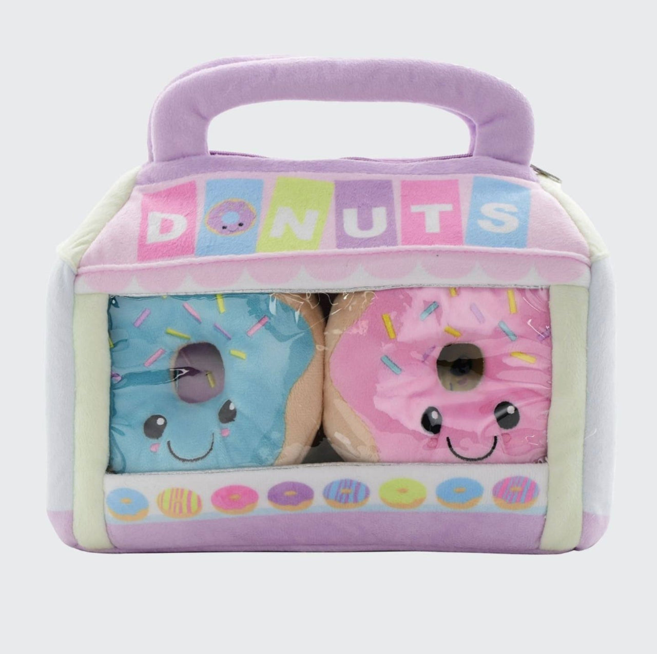 IScream Box of Donuts Packaged Fleece Plush | HONEYPIEKIDS 