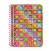 IScream Tie Dye Fidget Popper Notebook - 2 Color Choices | HONEYPIEKIDS | Kids Boutique 