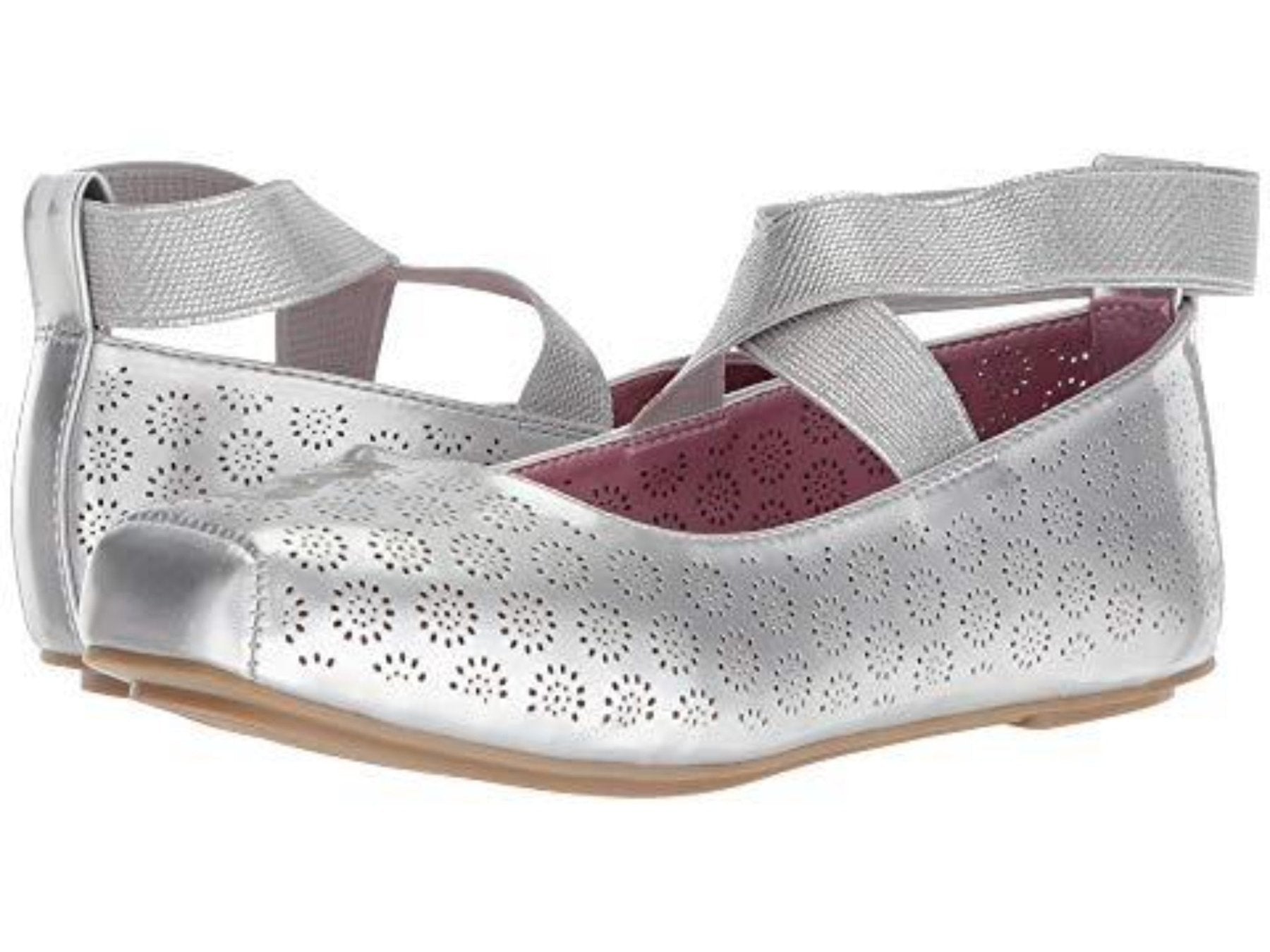 Jessica Simpson Madora Shoes in Silver | HONEYPIEKIDS 