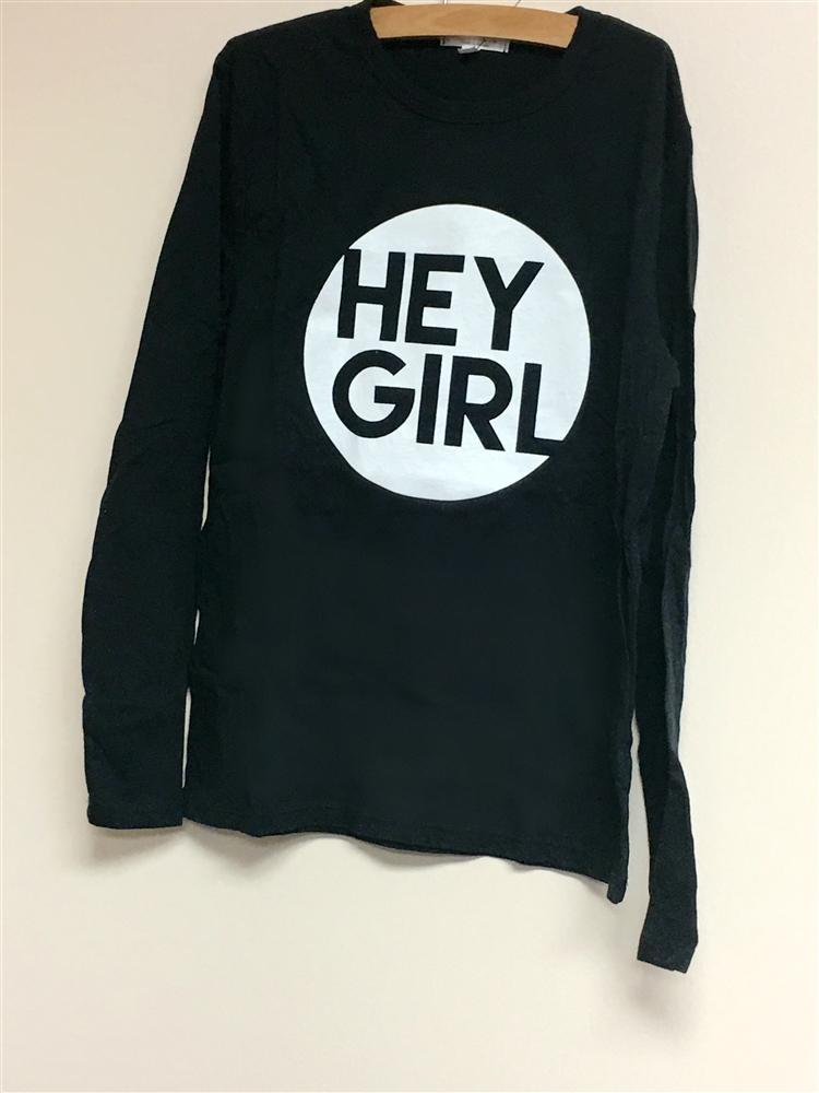 Joah Love Black "Hey Girl" Print Tee | HONEYPIEKIDS 