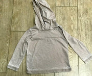 Joah Love Boys Distressed Burnout Hoodie In Linen | HONEYPIEKIDS 