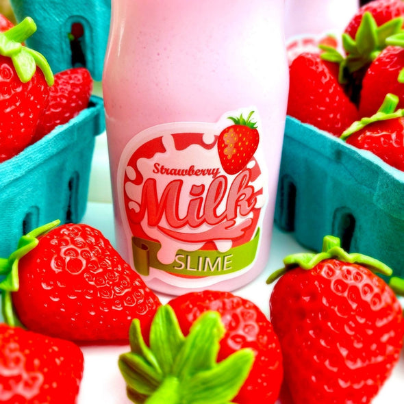 HONEYPIEKIDS | Strawberry Milk Glossy Slime 