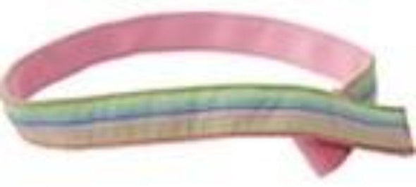 Kids Velcro Closure Pastel Stripe Myself Belt | HONEYPIEKIDS | Kids Boutique Clothing