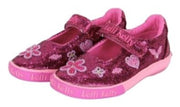 Lelli Kelly Girls Purple Glitter Dafne Shoes | HONEYPIEKIDS 
