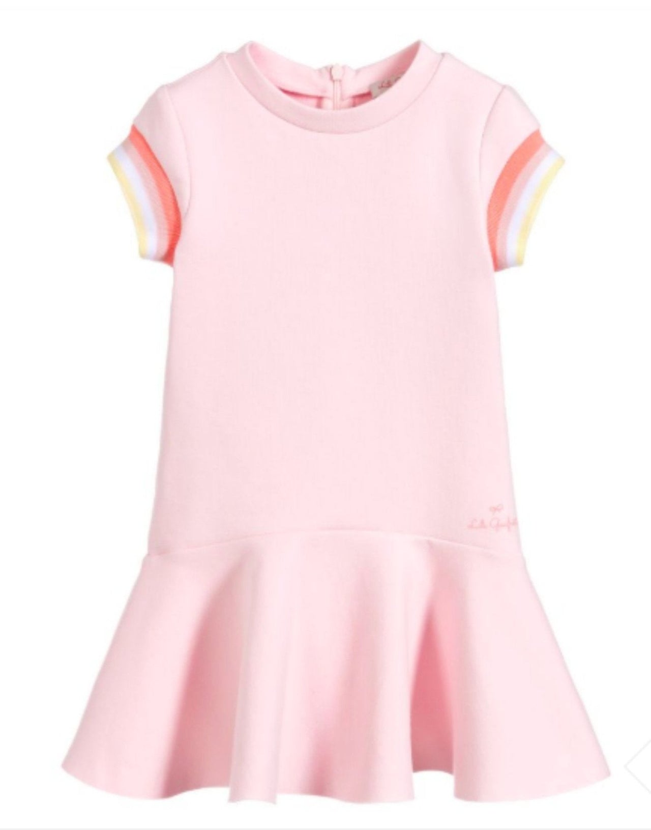 Lili Gaufrette Girls Pink Gwendolene Dress | HONEYPIEKIDS 