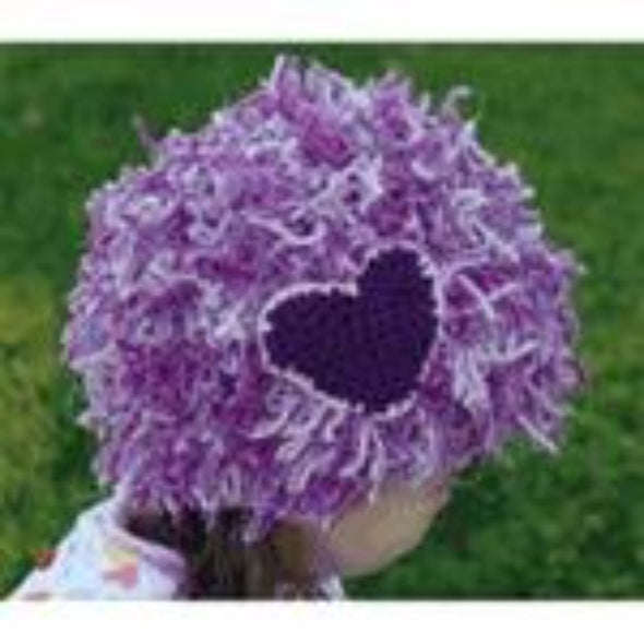 Little Girls Purple Reign Yarn Winter Hat | HONEYPIEKIDS | Kids Boutique Clothing