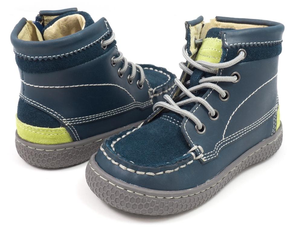 Livie & Luca Boys Toro Shoes in Navy | HONEYPIEKIDS 