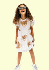 Lola and The Boys Girls Sequin Bear Dress | HONEYPIEKIDS.COM
