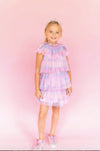 Lola and The Boys Girls Water Color Tulle Dress | HONEYPIEKIDS 