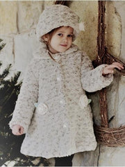MACK & CO FIT AND FLARE OATMEAL COAT AND HAT | HONEYPIEKIDS 