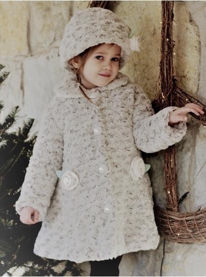 MACK & CO FIT AND FLARE OATMEAL COAT AND HAT | HONEYPIEKIDS 