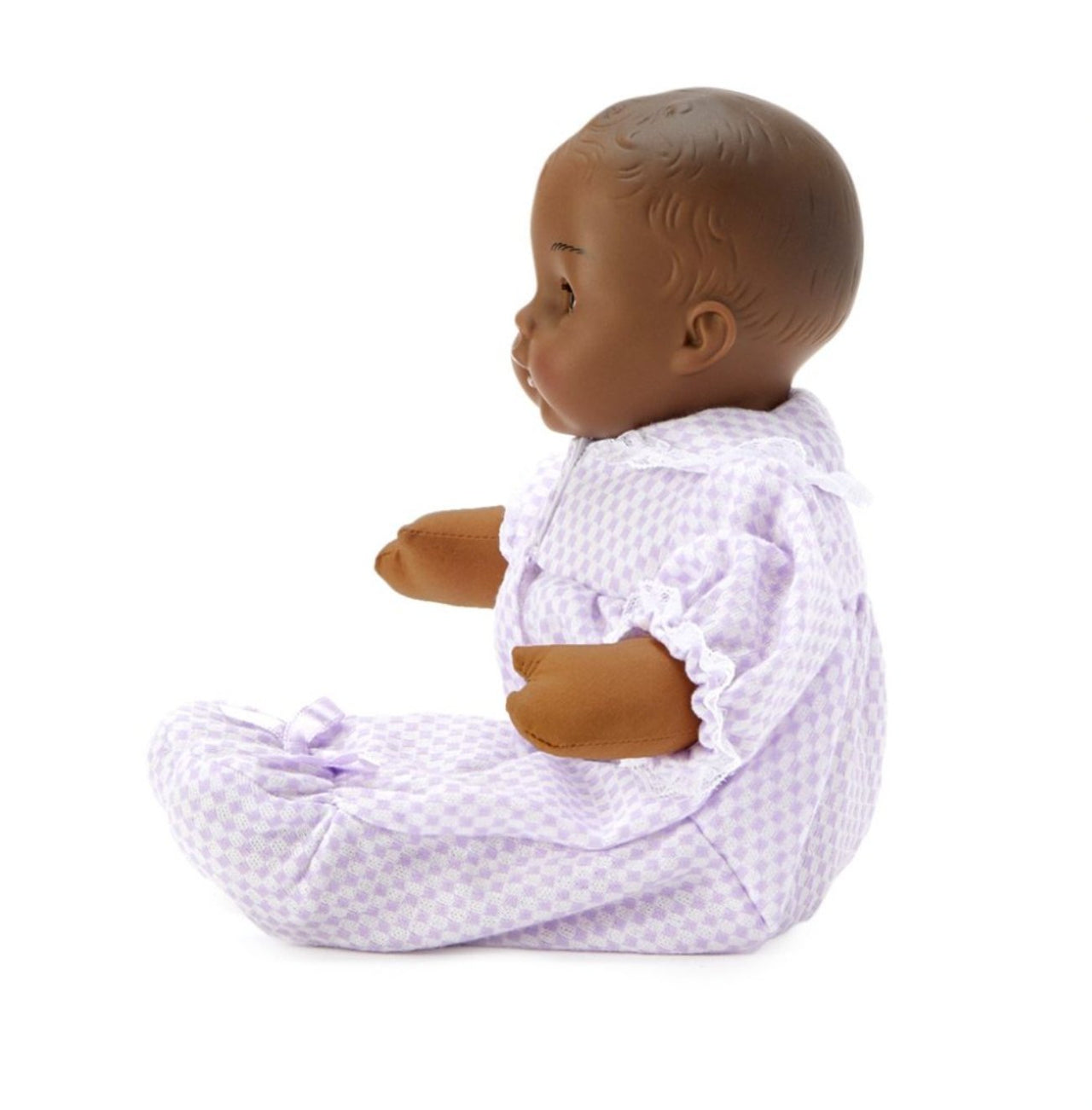 Madame Alexander Lavender Check Dark Skin Huggums Baby Doll | HONEYPIEKIDS 