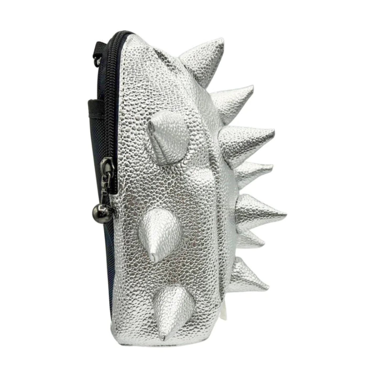 adidas backpack silver metallic Amazon.com | Mini PU Metallic/Iridescent One Size Step into the night with the Adicolor Half Crescent Metallic PU bag Adidas Originals Small Metallic backpack