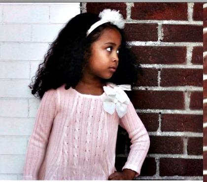 MaeLi Rose Long Sleeve Knit Sweater in Pink | HONEYPIEKIDS | Kids Boutique Clothing