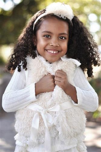 MaeLi Rose Fluffy Lace Vest | HONEYPIEKIDS | Kids Boutique Clothing