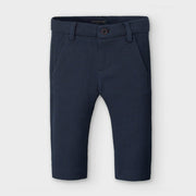 Mayoral Baby and Toddler Boys Navy Houndstooth Dress Pants | HONEYPIEKIDS 