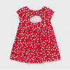 Mayoral Baby and Toddler Girls Ecofriends Red Hearts Printed Dress | HONEYPIEKIDS | Kids Boutique Clothing