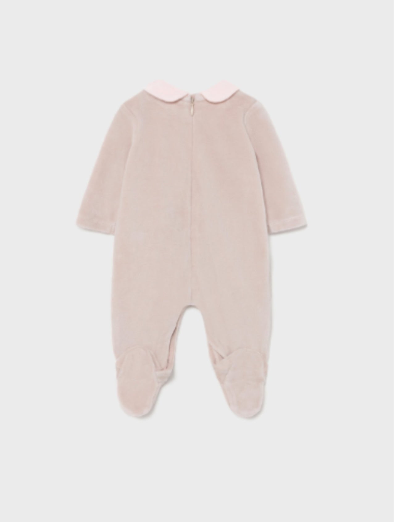 Mayoral Baby Girl Velvet Bow Pajamas In Gift Box | HONEYPIEKIDS 
