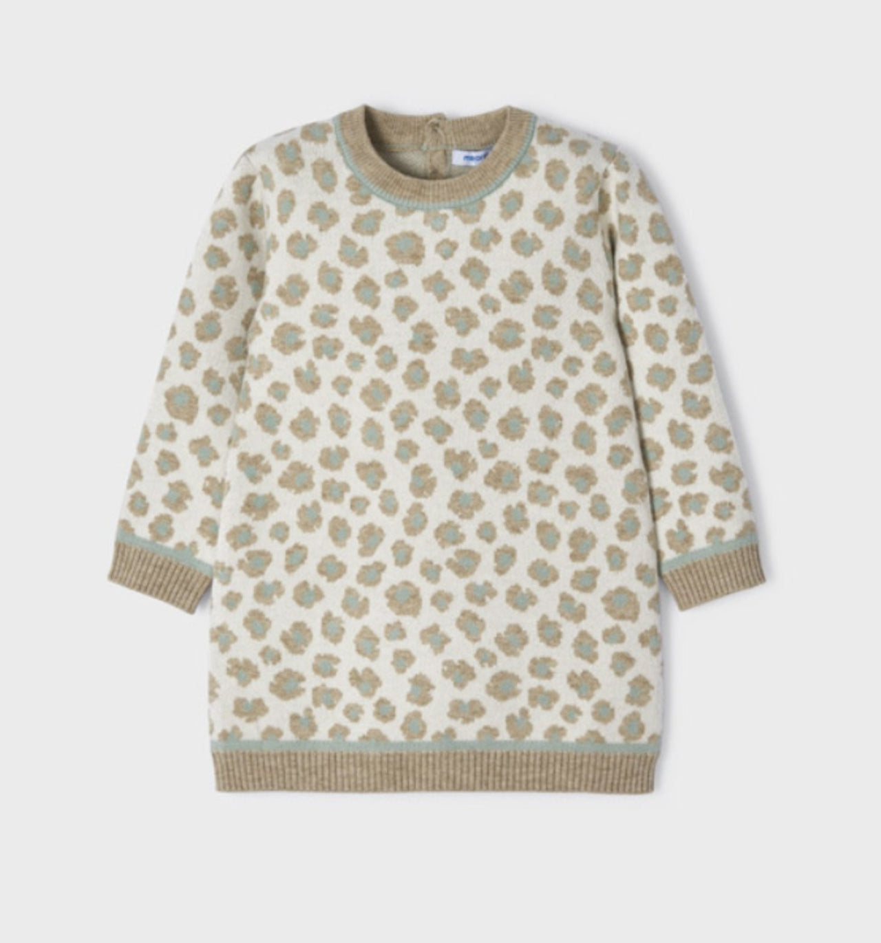 Mayoral Baby & Toddler Girls Animal Print Knit Dress | HONEYPIEKIDS 