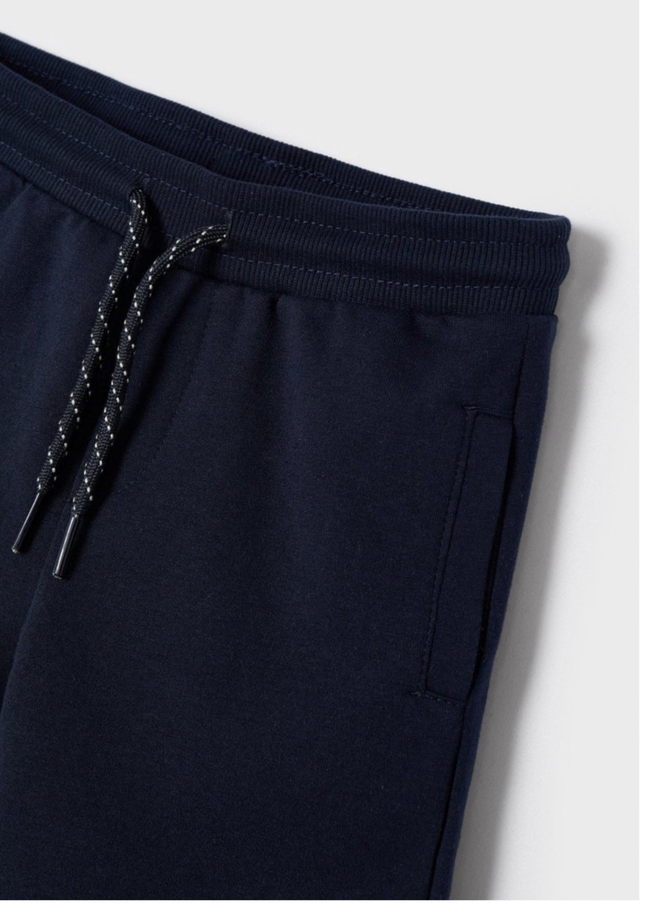 Mayoral Boys Navy Fleece Bermuda Shorts | HONEYPIEKIDS 
