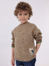 HONEYPIEKIDS | Mayoral Boys Truffle Color Knit Sweater