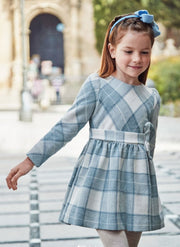 mayoral christmas dress Baby Cream Printed Christmas Dress Mayoral