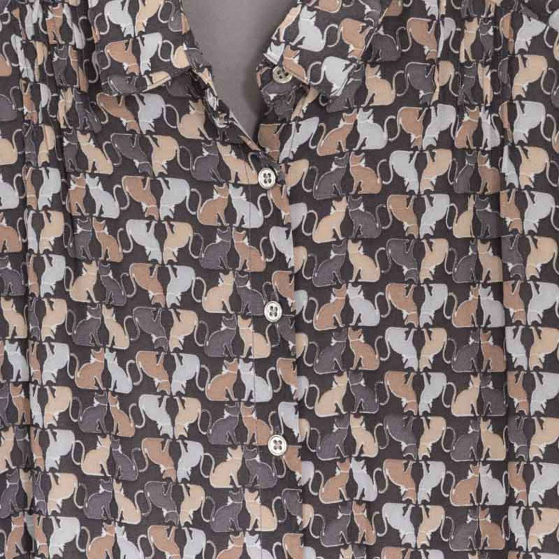 Mayoral Girls Chiffon Printed Dress | HONEYPIEKIDS 