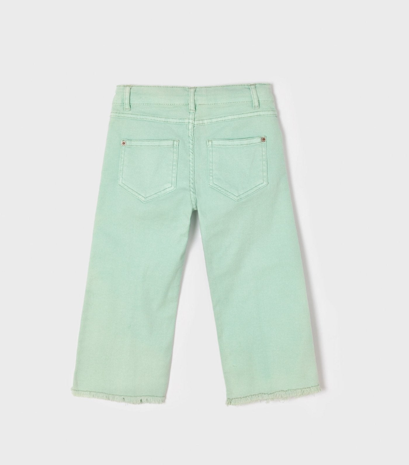 Mayoral Girls ECOFRIENDS Jade Capri Denim Pants | HONEYPIEKIDS 