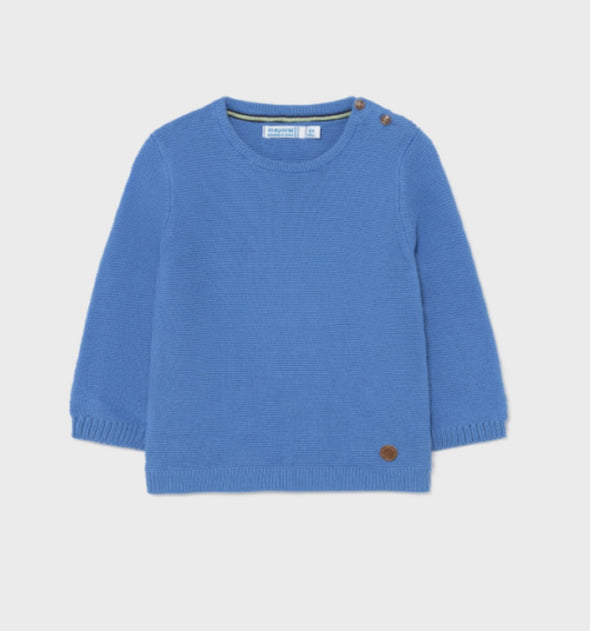 Mayoral Baby & Toddler Boys Blue Ecofriends Sweater | HONEYPIEKIDS | Kids Boutique Clothing