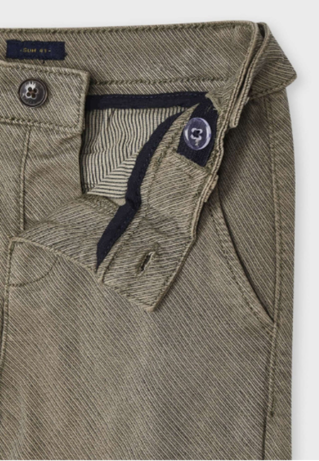 Mayoral Boys Printed Twill Dress Pants | HONEYPIEKIDS 