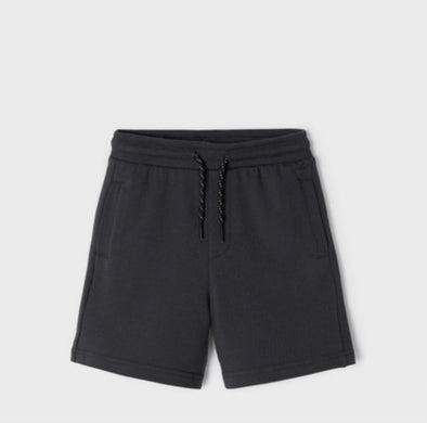 Mayoral Youth Boys Dark Grey Fleece Bermuda Shorts | HONEYPIEKIDS | Kids Boutique Clothing
