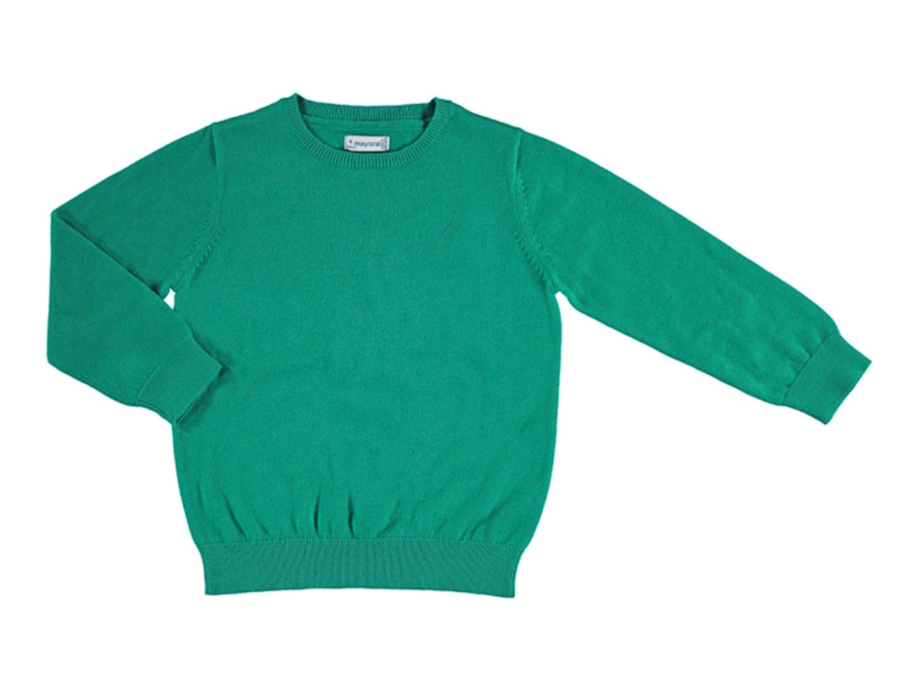 Mayoral Boys Green Long Sleeve Sweater | HONEYPIEKIDS 