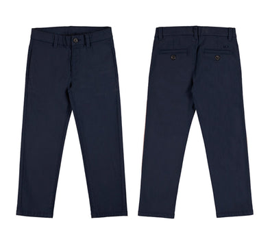 Mayoral Youth Boys Navy Twill Pants | HONEYPIEKIDS | Kids Boutique Clothing