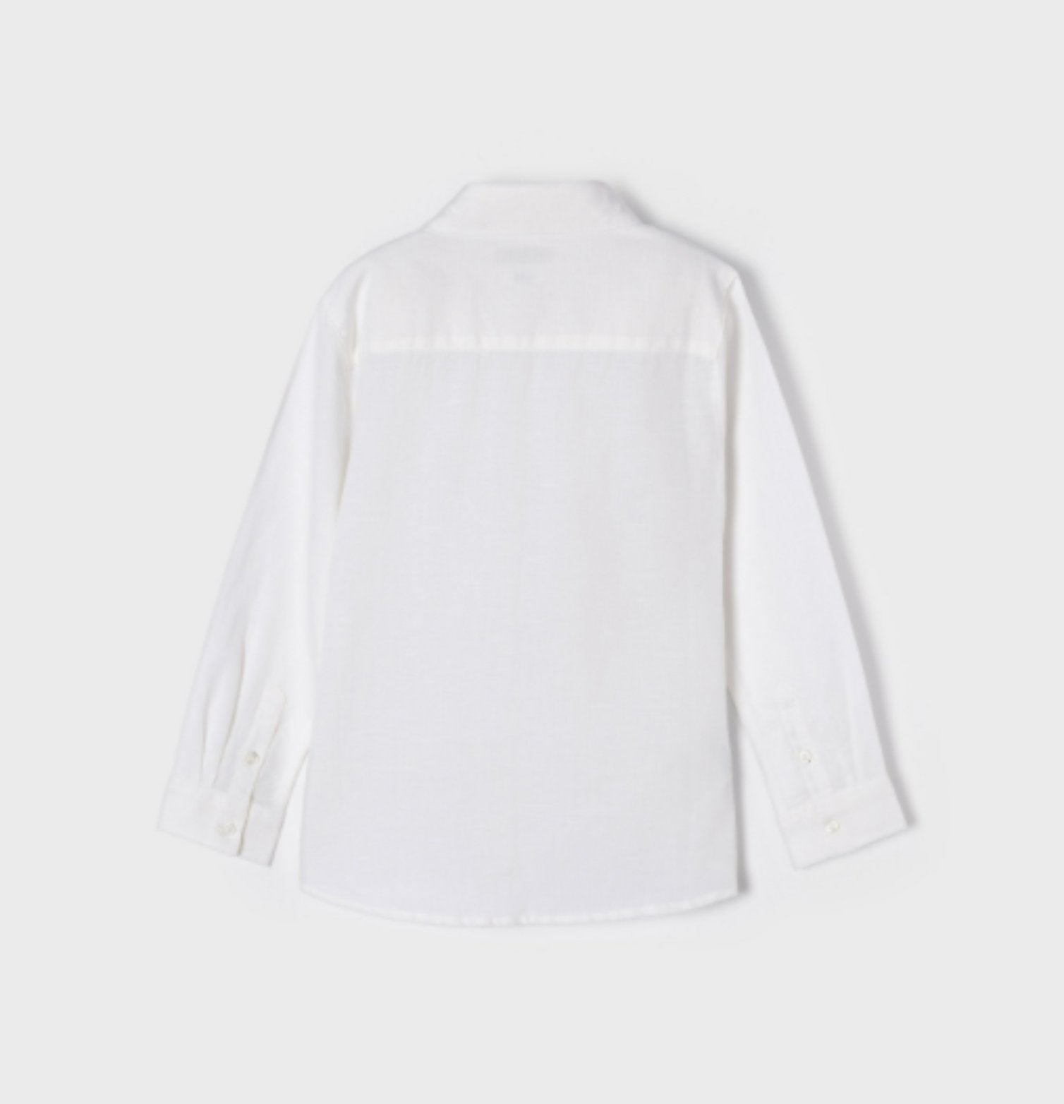 boys white dress shirt Mayoral Boys White Long Sleeves Shirt