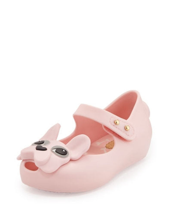Mini Melissa Girls UltraGirl Pink Dog Shoes | HONEYPIEKIDS | Kids Boutique Clothing