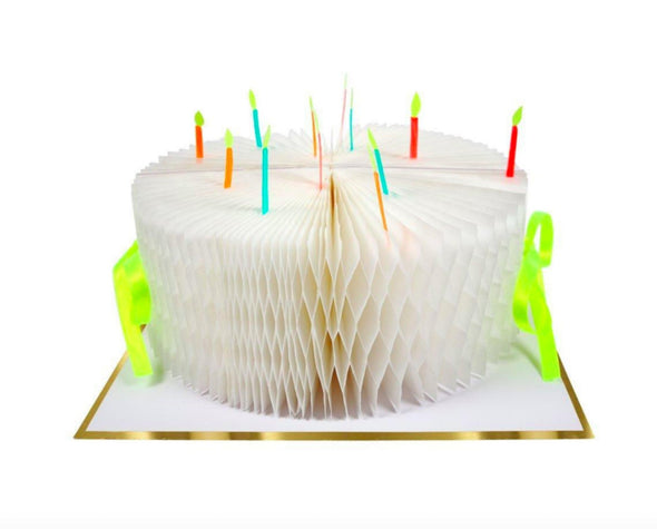 Meri Meri Birthday Cake Honeycomb Card | HONEYPIEKIDS | Kids Boutique Clothing