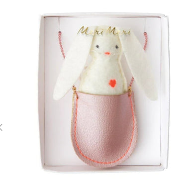 Meri Meri Bunny Pocket Necklace | HONEYPIEKIDS | Kids Boutique Clothing
