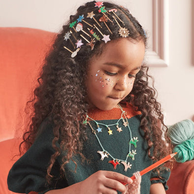 Meri Meri Christmas Hair Slides - Pack of 10 | HONEYPIEKIDS | Kids Boutique Clothing