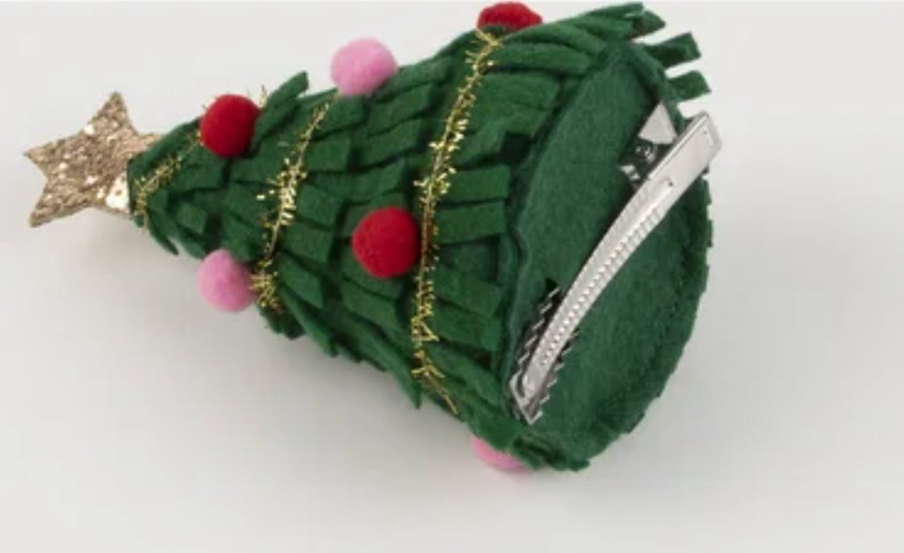 Meri Meri Christmas Tree Hair Clip | HONEYPIEKIDS 