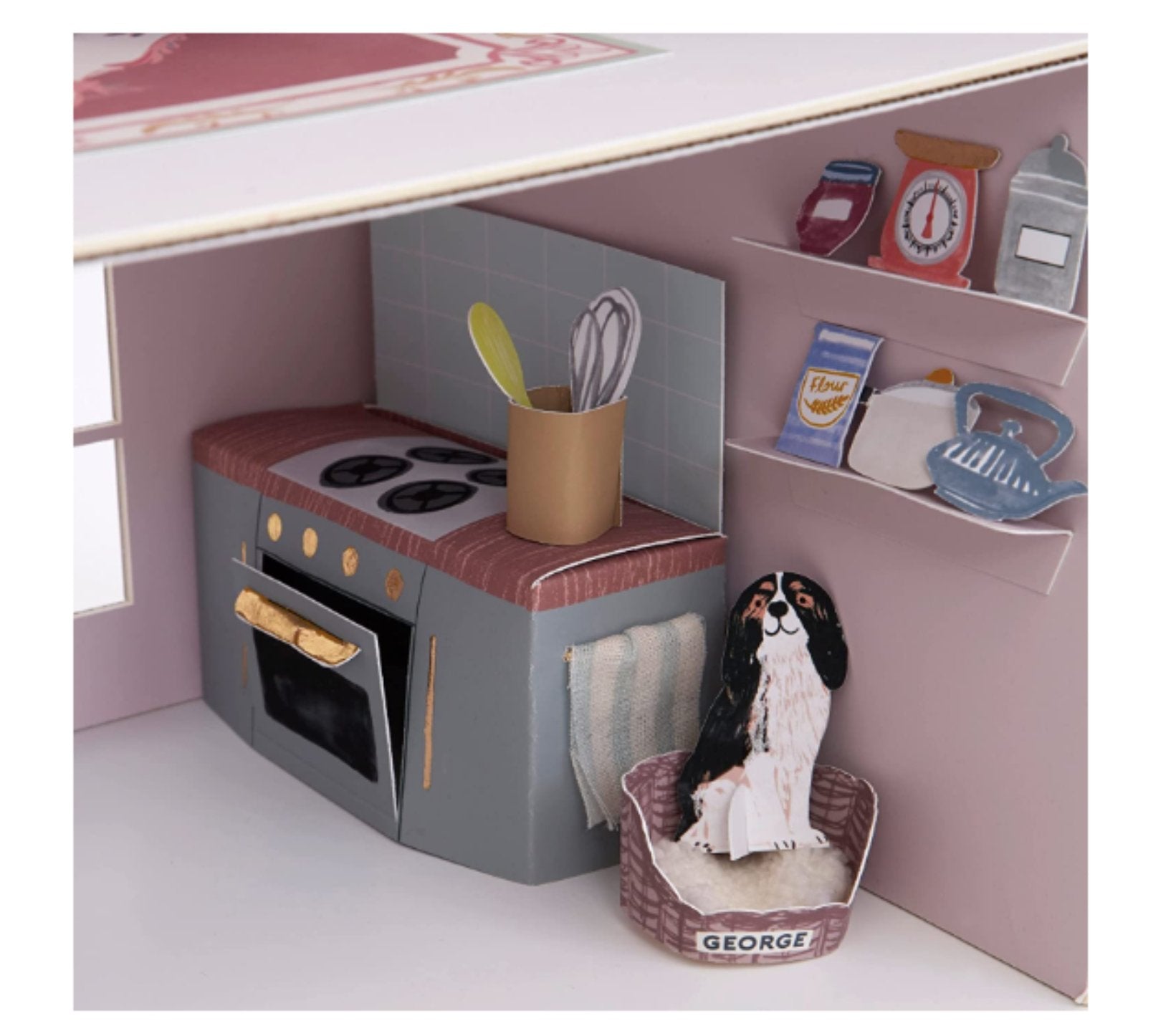 Meri Meri Giant Cardboard Doll House | HONEYPIEKIDS