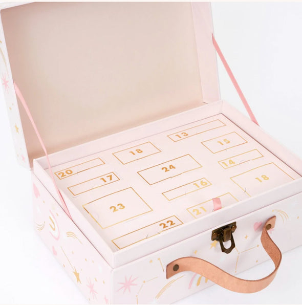 Meri Meri Girls Hair Accessories Advent Calendar Suitcase | HONEYPIEKIDS | Kids Boutique 