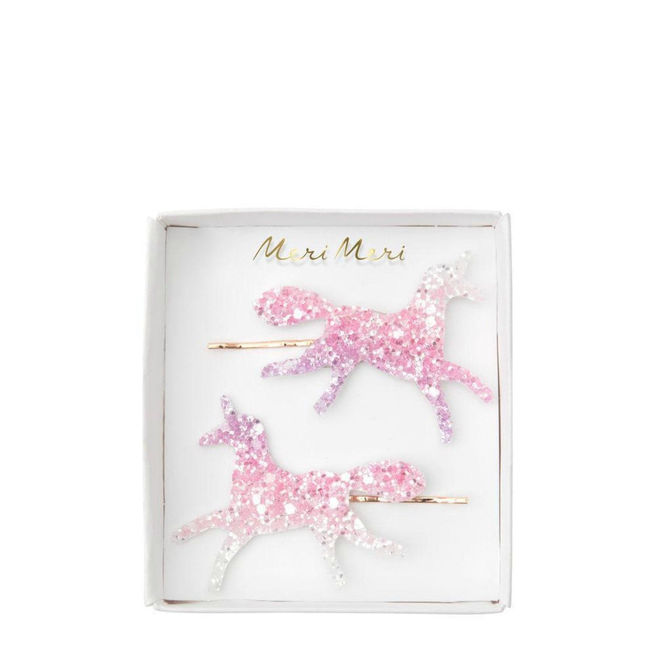 Meri Meri Glitter Unicorn Hair Sliders | HONEYPIEKIDS 