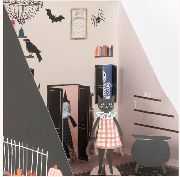 Meri Meri Halloween Paper Play House | HONEYPIEKIDS | Kids Boutique Clothing