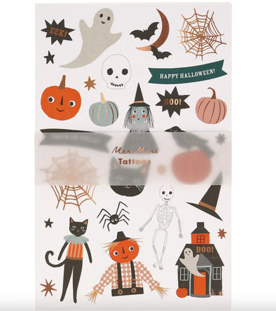 Meri Meri Halloween Temporary Tattoo Sheets | HONEYPIEKIDS | Kids Boutique Clothing