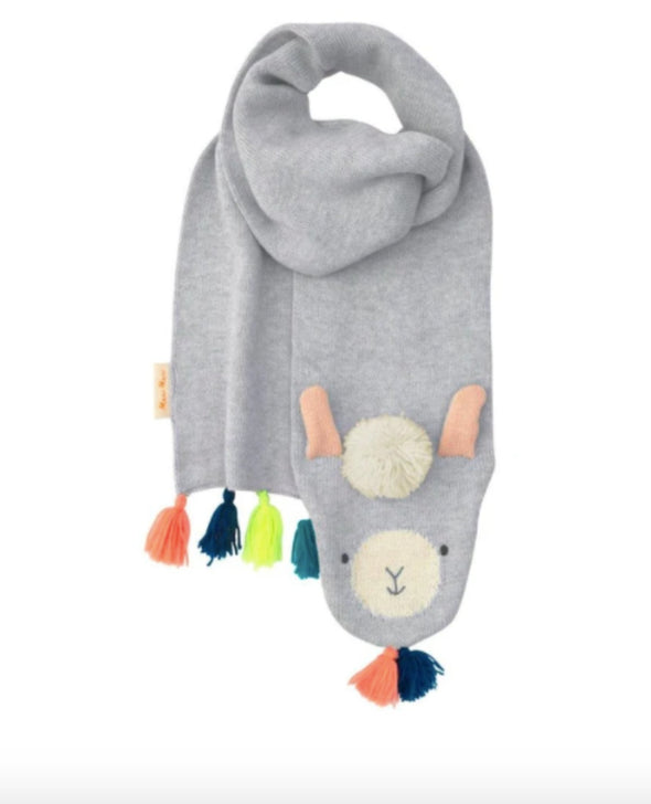 Meri Meri Knitted Boys and Girls Organic Cotton Animal Scarves | HONEYPIEKIDS | Kids Boutique Clothing