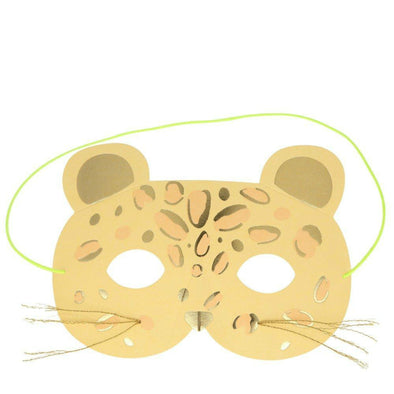 Meri Meri Leopard Mask Card | HONEYPIEKIDS | Kids Boutique Clothing