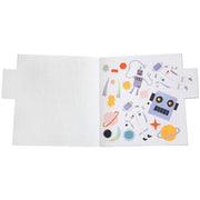 Meri Meri Robot Sketch Book with Stickers | HONEYPIEKIDS 