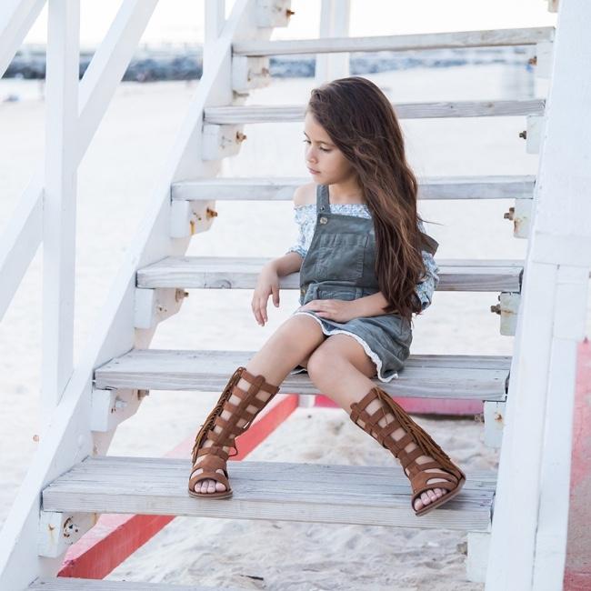 MIA KIDS ZOLA GLADIATOR BOOTS | HONEYPIEKIDS